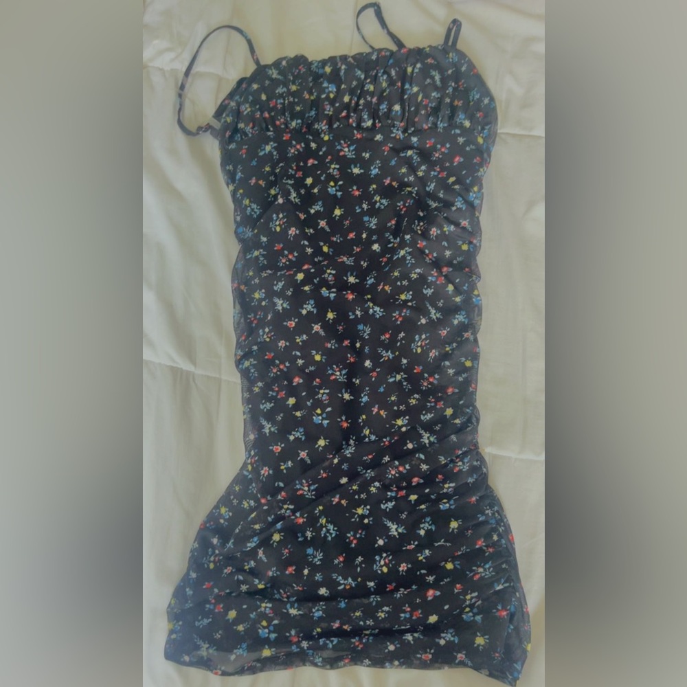 Floral mini dress